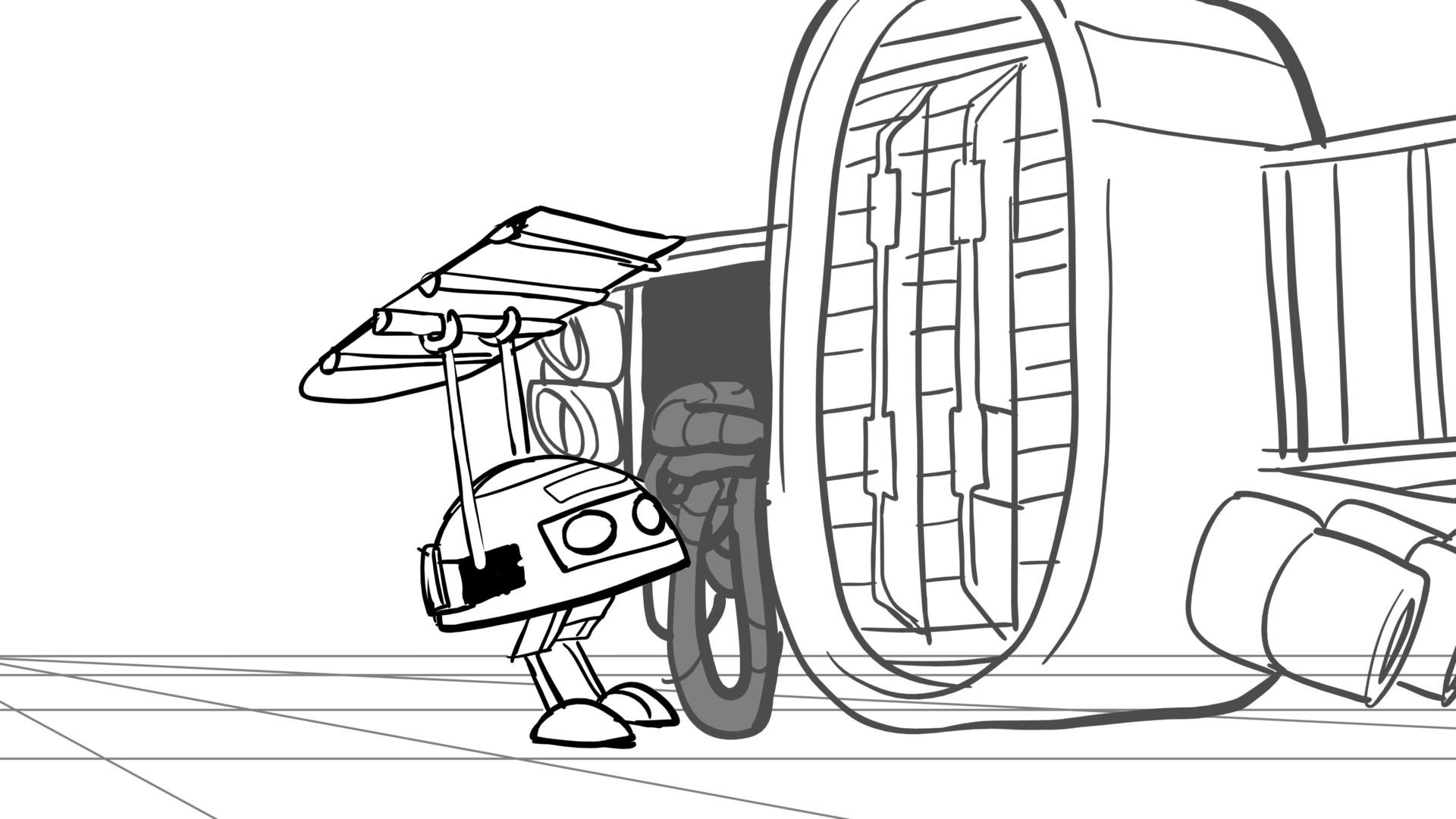 Fun with Nubs — Ep. 108, lámina 180, storyboard by Melissa Ballesteros